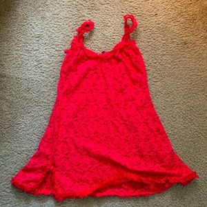 Victoria secrets size small lace see through gown